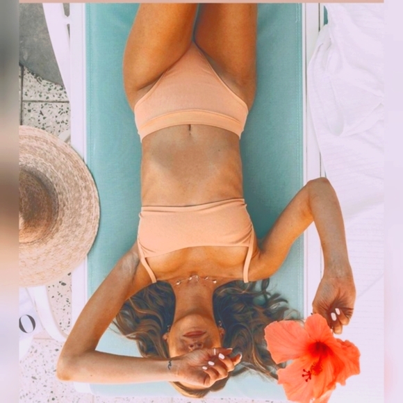 L*Space Gemma Ribbed Top Frenchi Bottoms Bikini - Picture 11 of 14